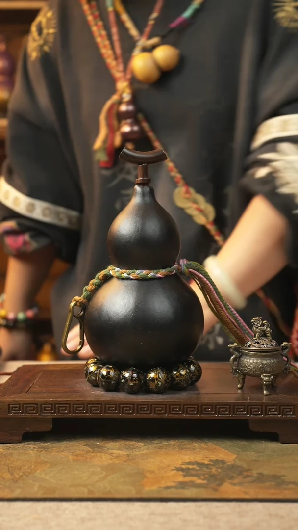 162大漆一物一拍记葫堂出品【不带手串】