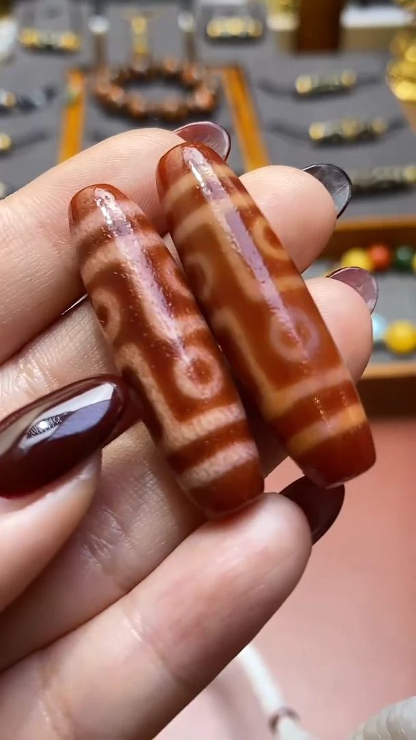 【闪购商品】玛瑙/玉髓颈饰未镶嵌A28517-红肉折线六多样性发一个