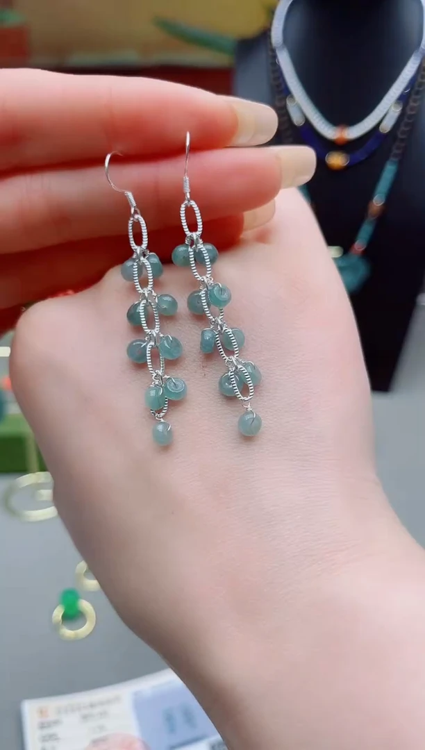 未镶嵌翡翠耳饰911000