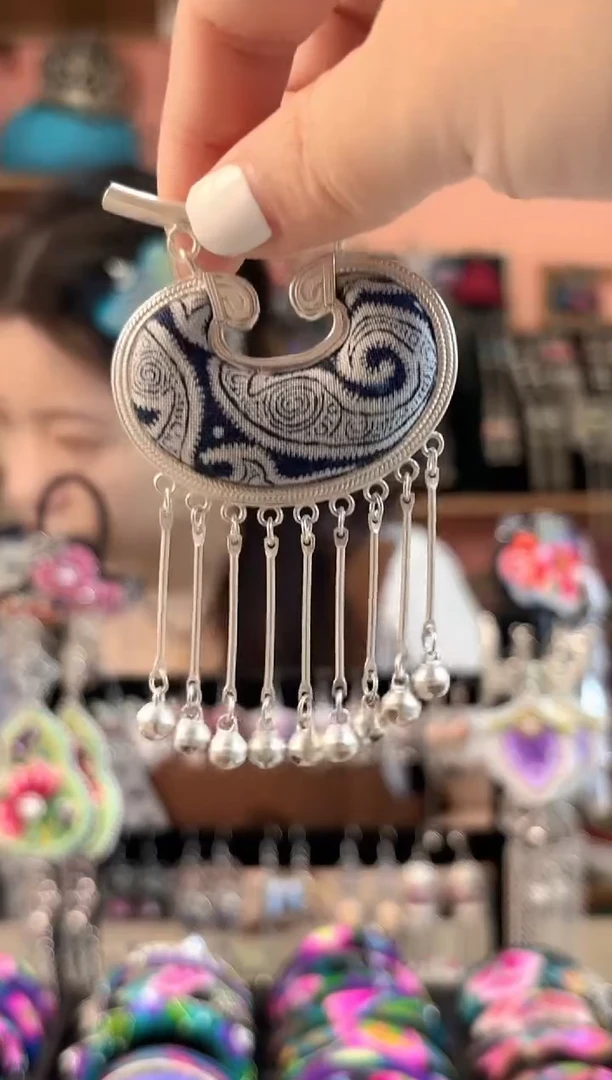 织绣艺枝独绣老绣饰品121