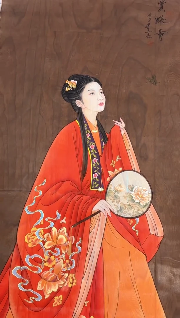 【闪购商品】国画周建真老师绘画作品17-27