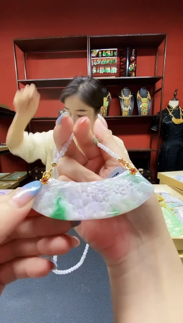 颈饰未镶嵌翡翠翡翠吊坠