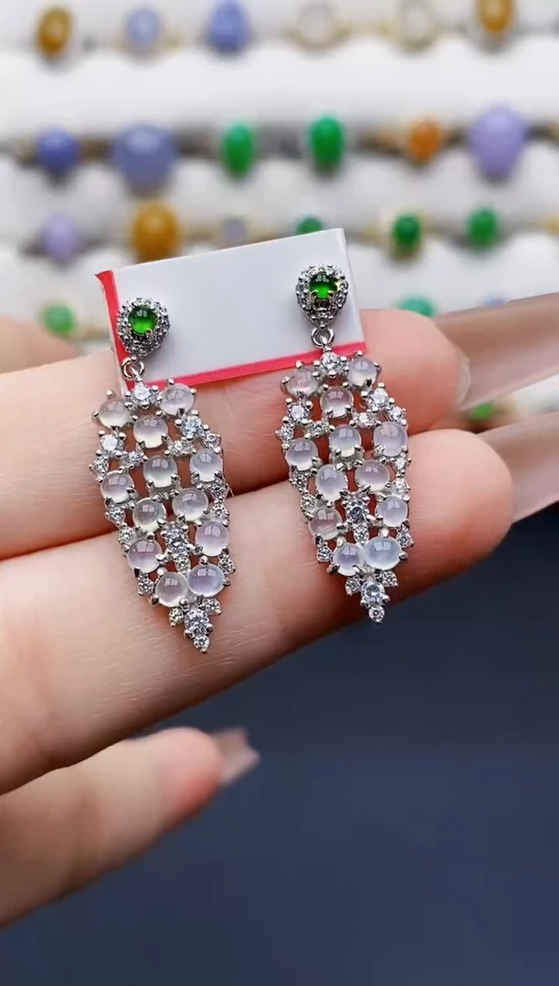 银S925镶嵌戒指翡翠1303