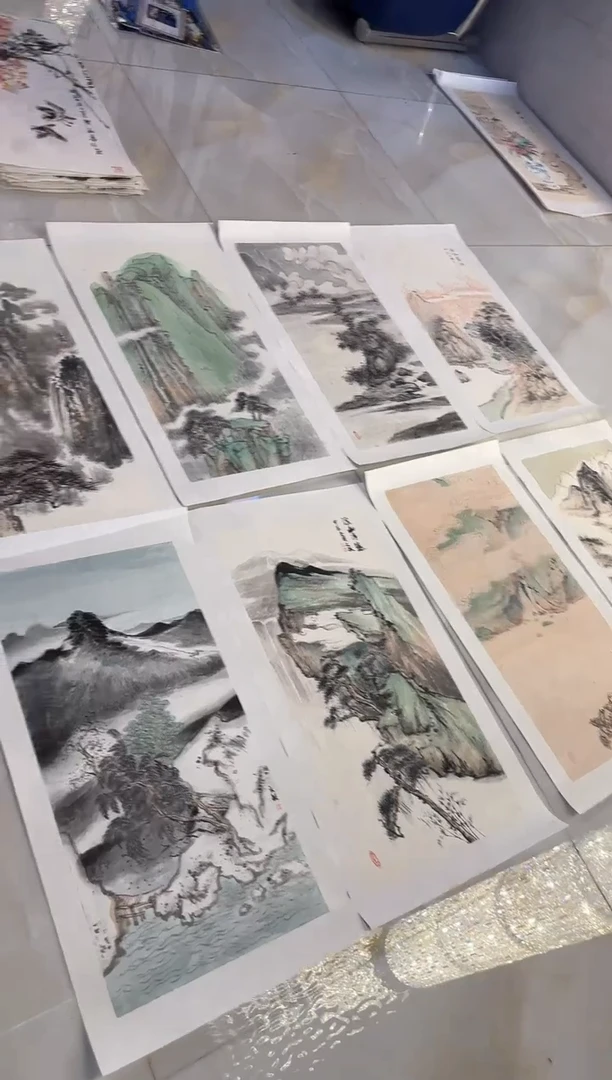 【闪购商品】纸本1炳山艺术----龚敏作品不指定