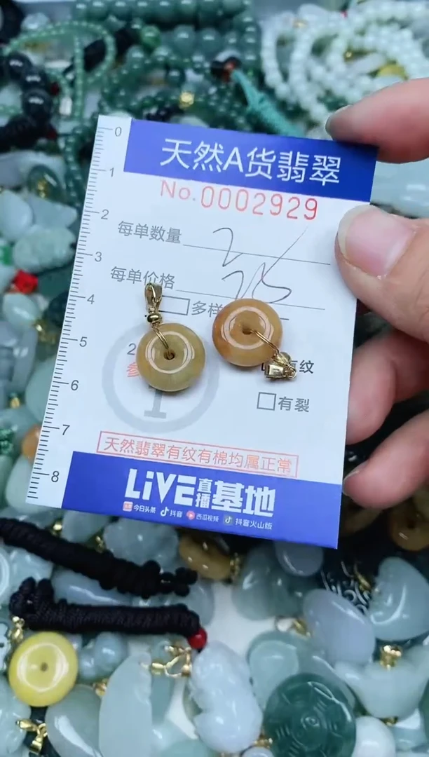 【闪购商品】翡翠吊坠(不含链)未镶嵌翡翠