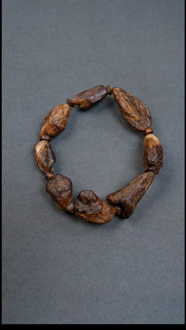 沉香手串13mm达拉干沉水随行留疤20.91g