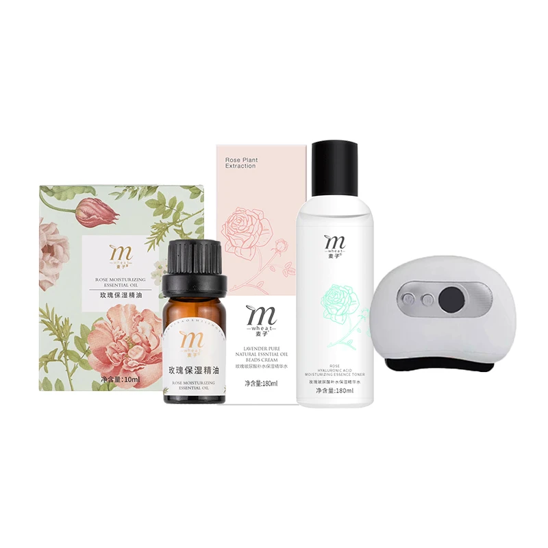 麦子玫瑰保湿精油组合