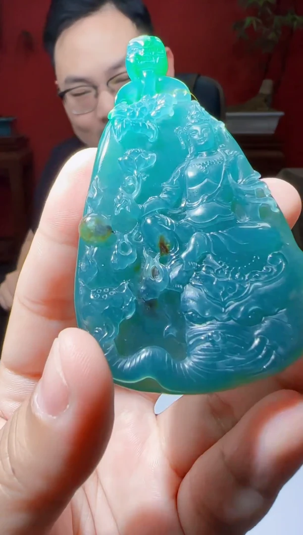 未镶嵌定制翡翠L-QJBD1029050多样性发其一