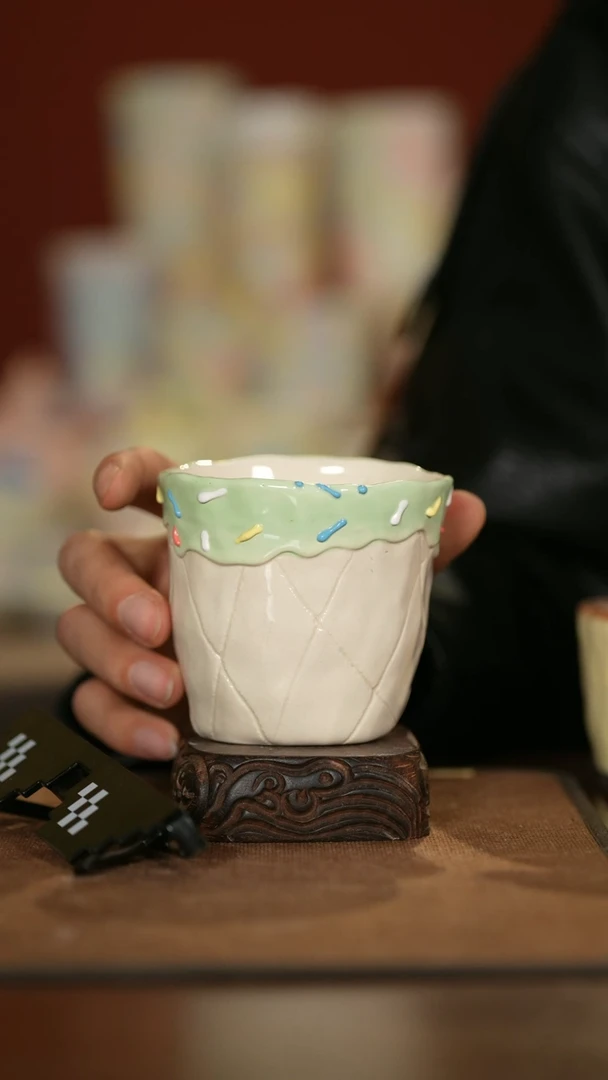 陶瓷无盖款景德镇手工陶瓷杯