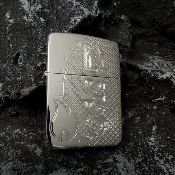 ZIPPO打火机 亮银火焰人生 1941煤油打火机 送礼物 DYJ1