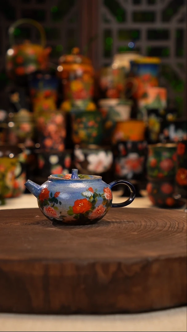 油画   釉下彩    杯子