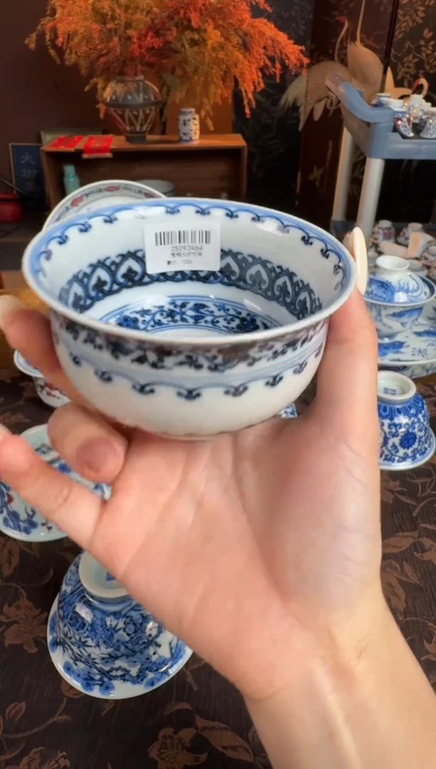 杯子愚拙造物宝相炉式杯