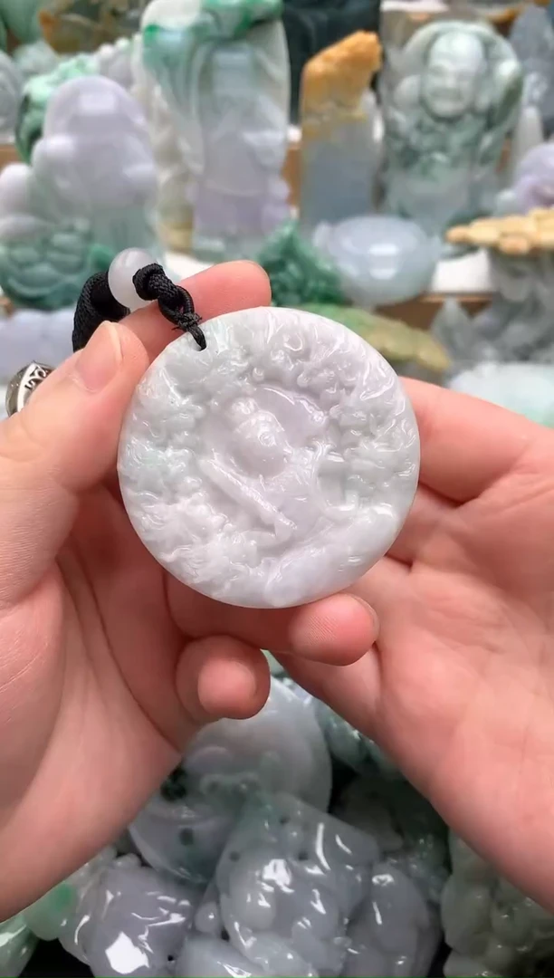 吊坠(不含链)未镶嵌翡翠1