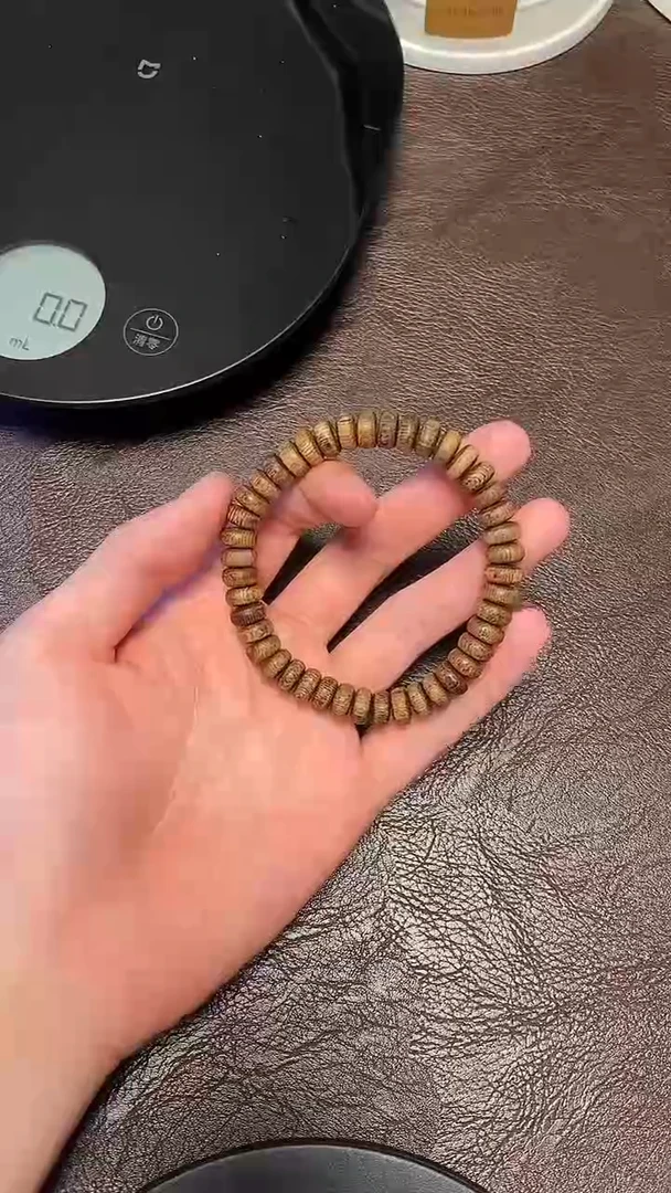 沉香手串酒*仙TC08002C沉香天然野芽庄树心油