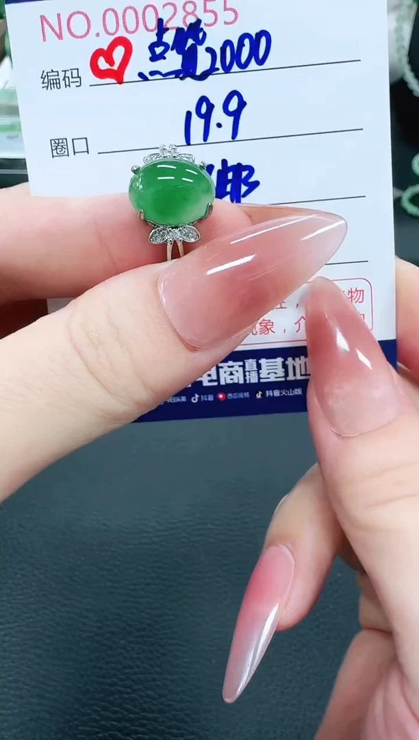 石英质玉（非洲翠）1未镶嵌L*,2855