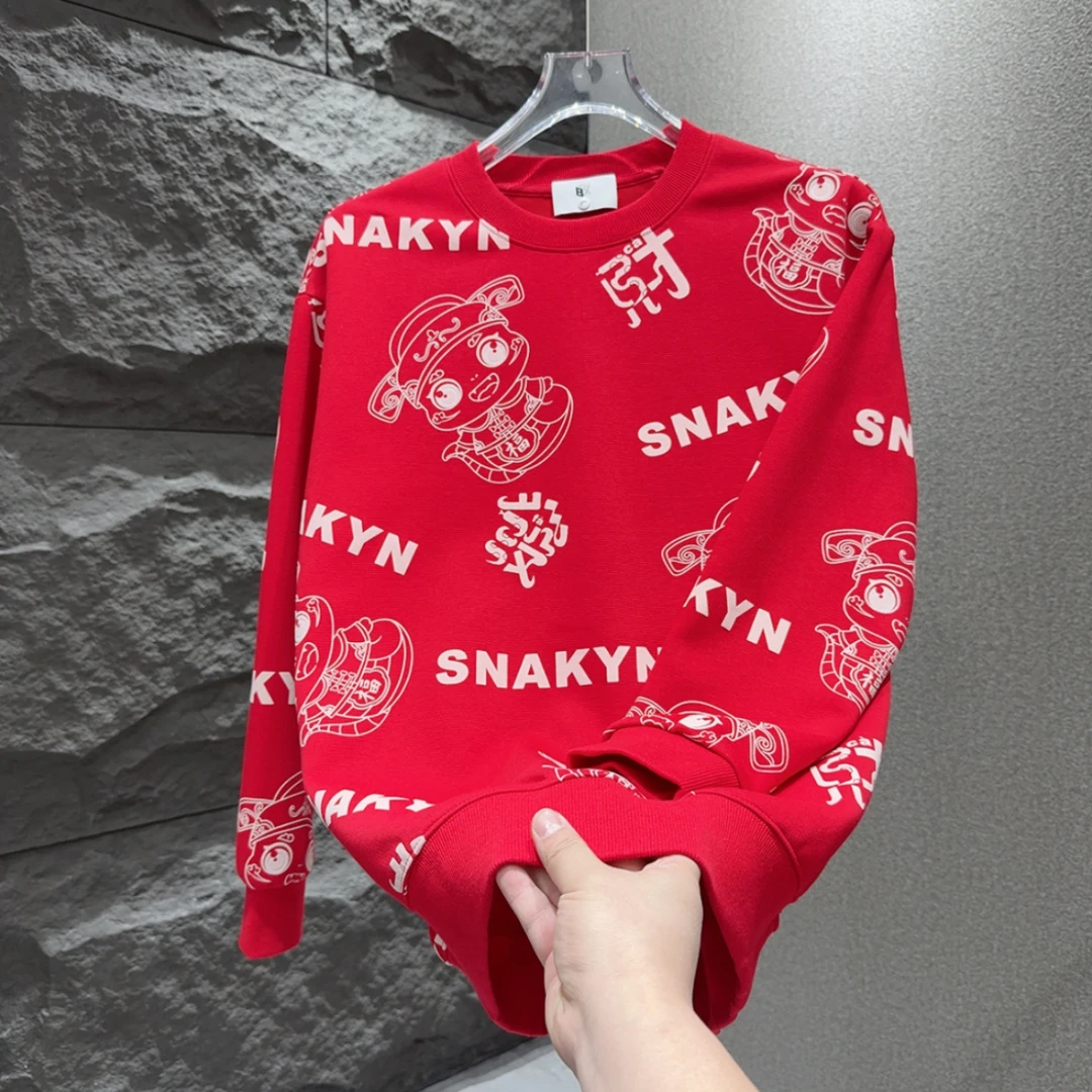 年款圆领休闲潮流时尚圆领卫衣W602