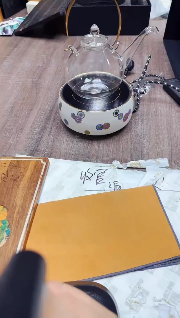 宋艺轩·皮球花陶瓷电陶炉