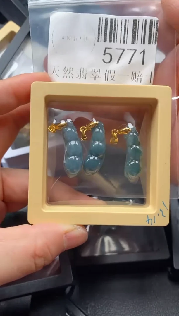 翡翠未镶嵌吊坠(不含链)5771
