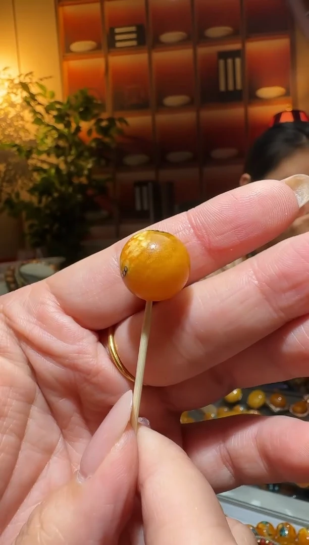 蜜蜡颈饰未镶嵌墨**律6522天然蜜蜡珠宝奇石全都保真