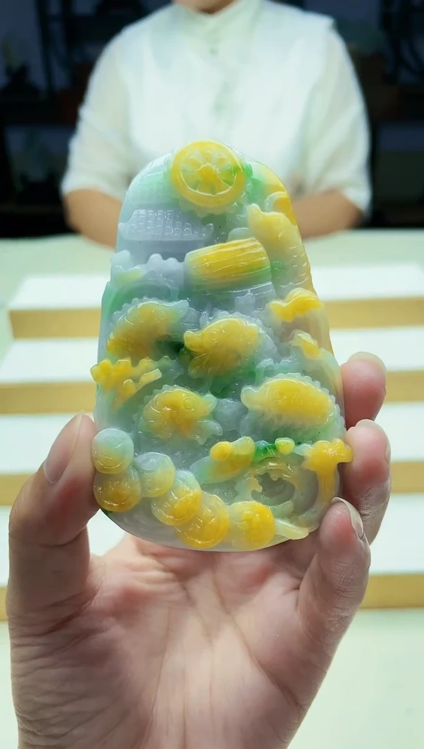 未镶嵌定制翡翠毛货09120183