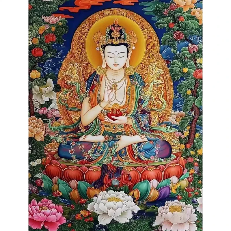 DMC十字绣-彩唐-大势至菩萨特价佛像新款
