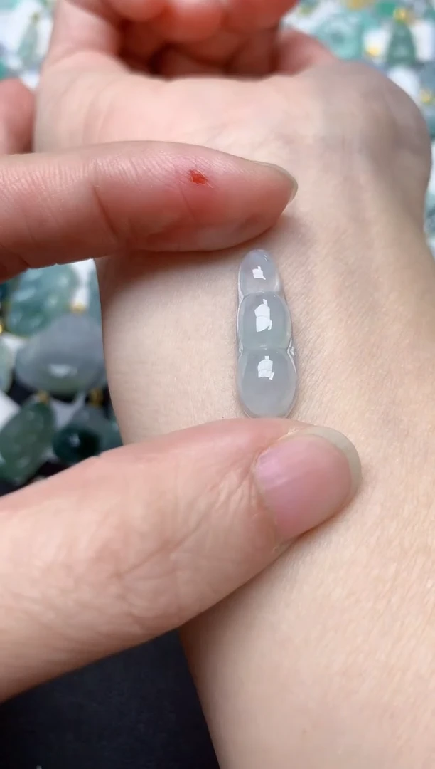 颈饰未镶嵌翡翠天然缅甸A货翡翠