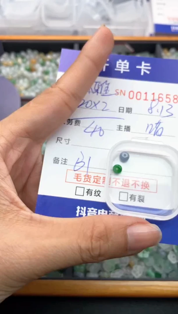 翡翠未镶嵌颈饰排****雅00011658