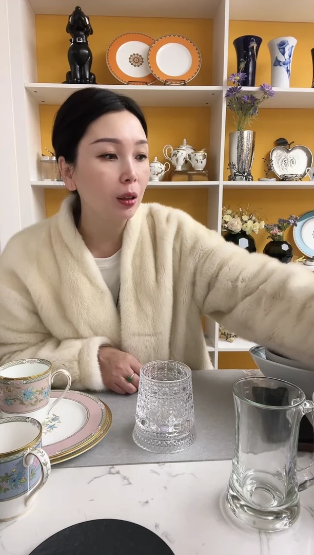 福利款 旋转水晶威士忌杯