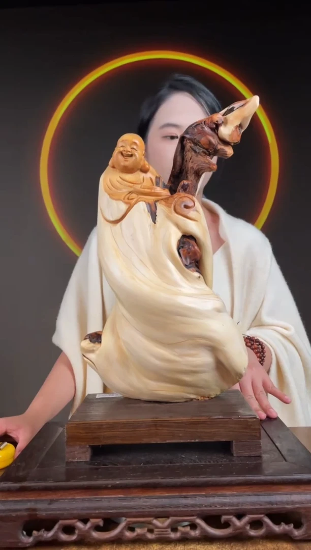 柏木（崖柏）手工摆件,先抢先得! 编号:234