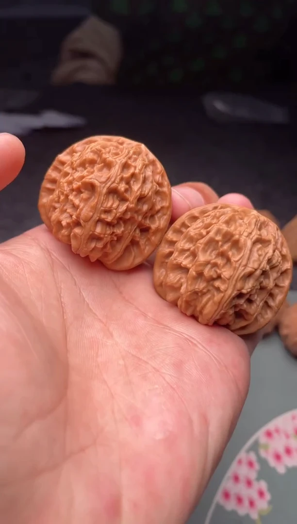 把件文玩核桃a257  白狮子 40尺