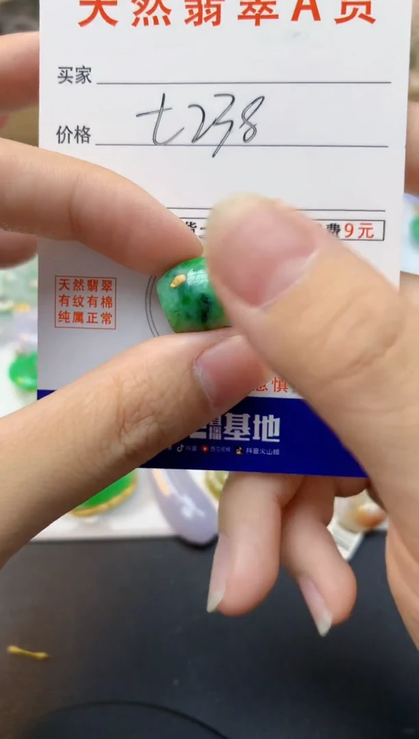 颈饰未镶嵌翡翠天然缅甸A货翡翠