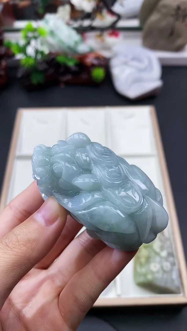 颈饰未镶嵌翡翠天然缅甸A货翡翠