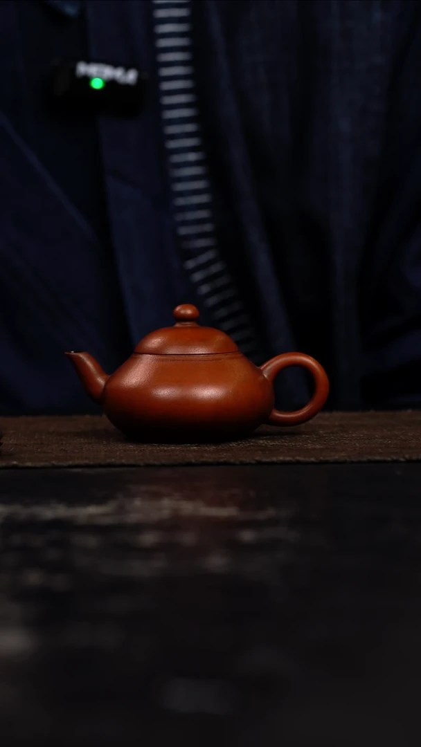 茶壶紫砂朱泥精品紫砂壶70cc