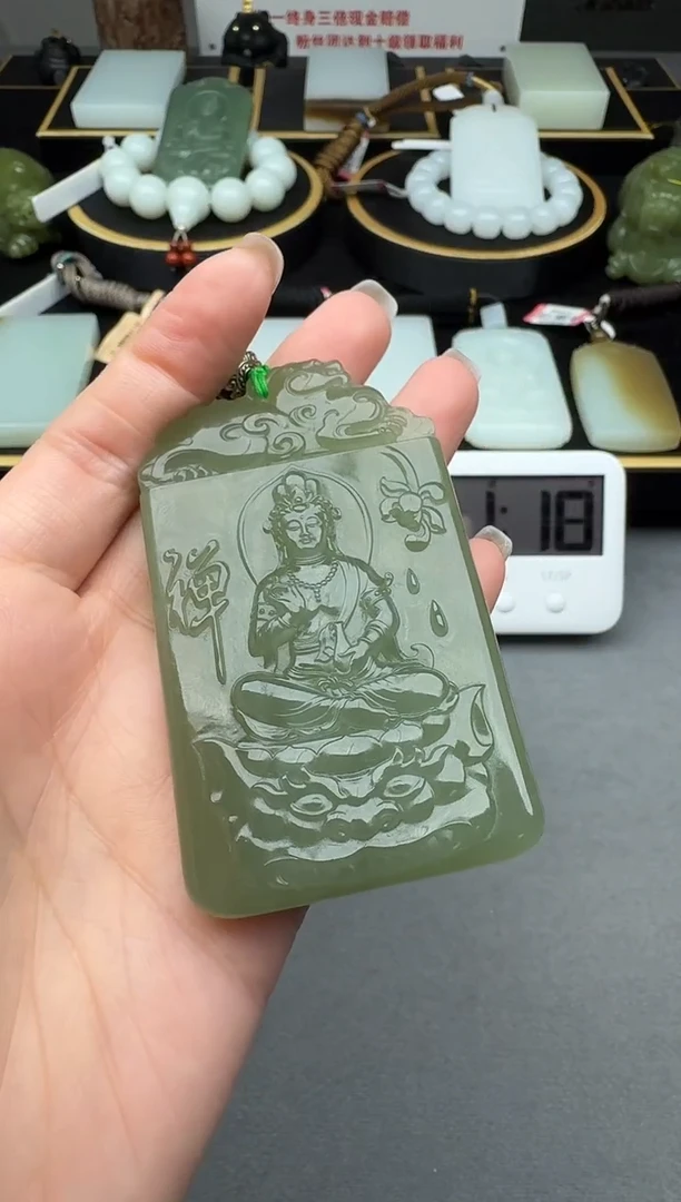 颈饰未镶嵌和田玉3