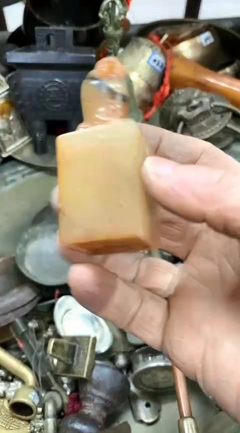 【闪购商品】一物一拍编号雕寿星石印章