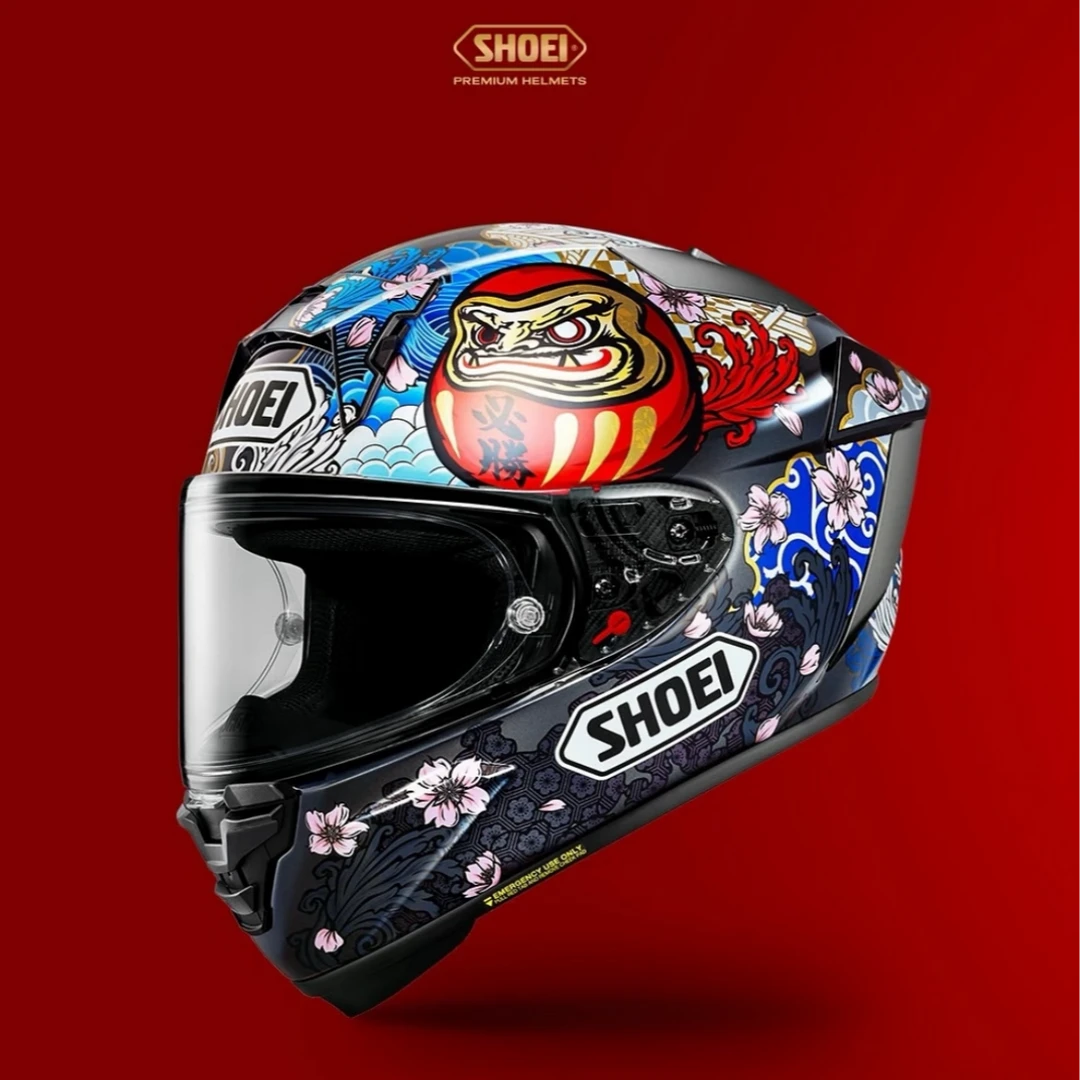 【6185】shoei头盔x15机车头盔摩托车全盔马奎斯赛道男女正品现货