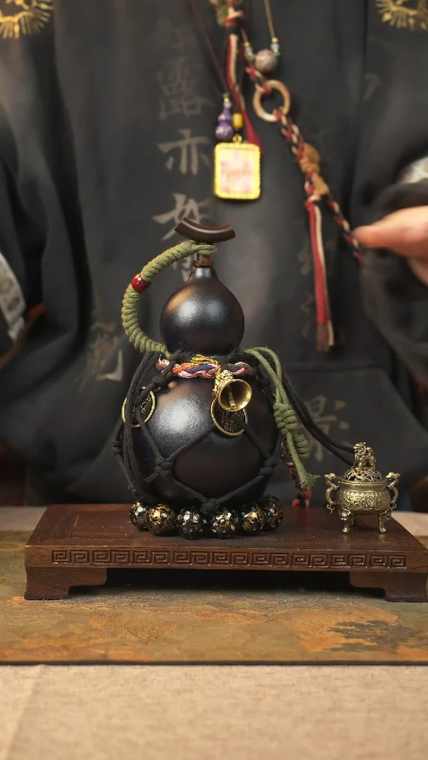 【闪购商品】395大漆葫芦一物一拍记葫堂出品