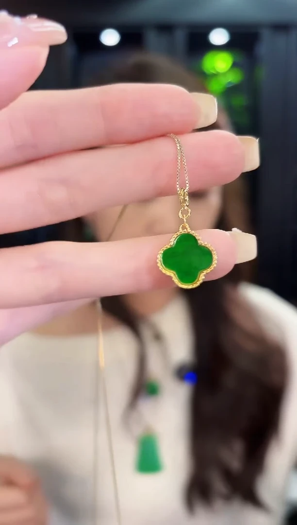 翡翠未镶嵌吊坠(不含链)缅料A货/多样性发货/一件