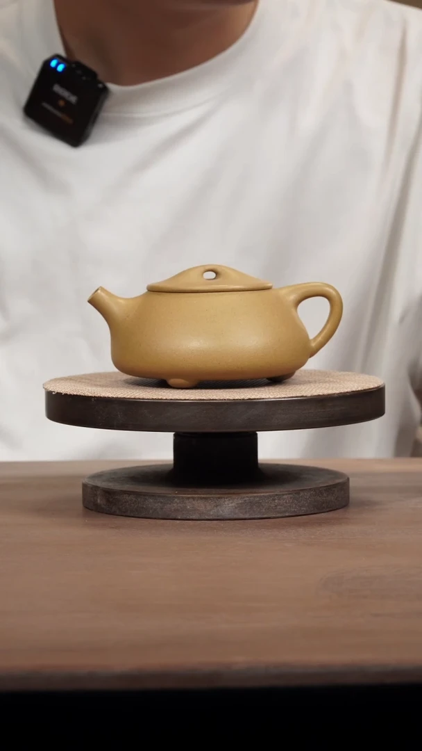 茶壶紫砂黄金段石瓢