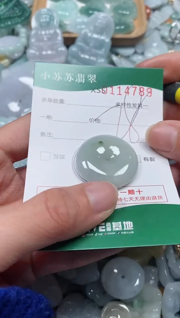 【闪购商品】翡翠颈饰未镶嵌闪购商品0114789