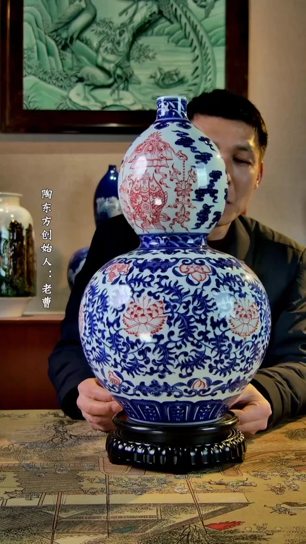 【闪购商品】其他景德镇陶东方陶瓷艺术作品花瓶瓷板画摆件