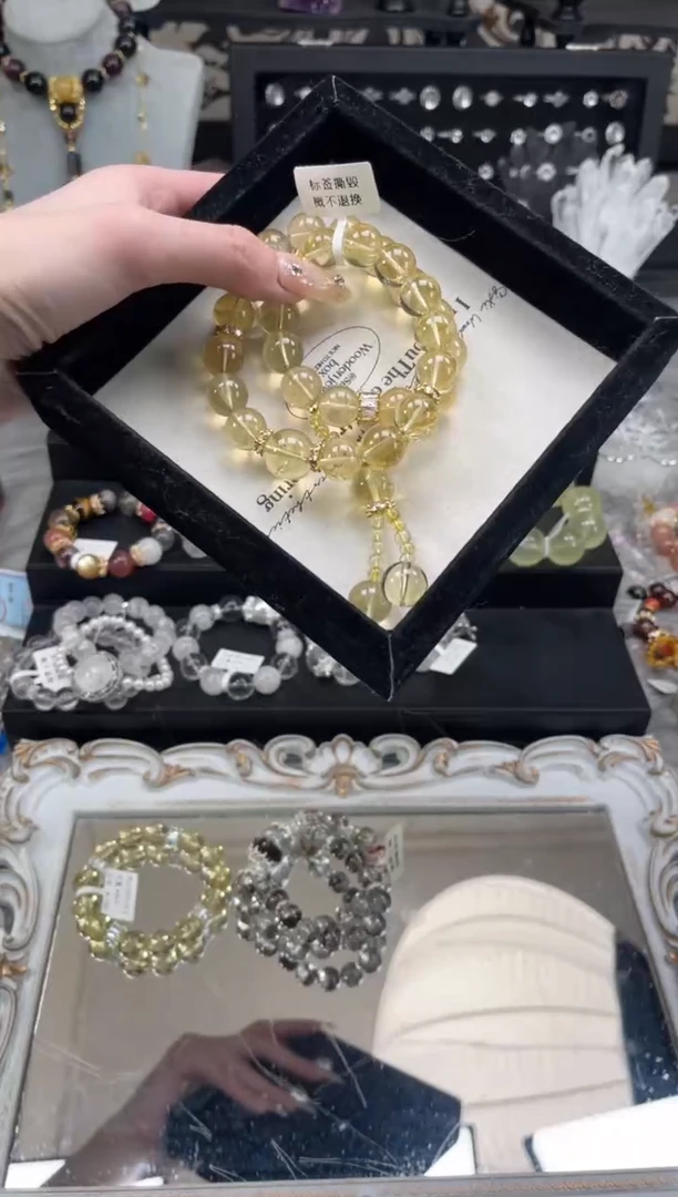 【闪购商品】水晶手链未镶嵌天然水晶 多样性发货