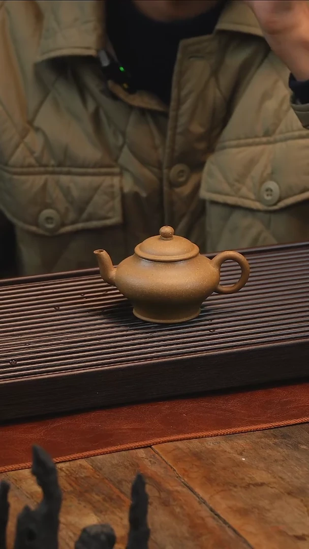 【闪购商品】紫砂茶壶老段高虚扁