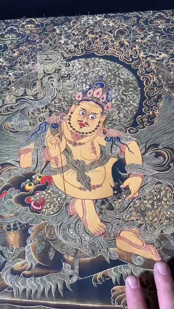 卷轴画藏式珍藏彩绘艺术馆126