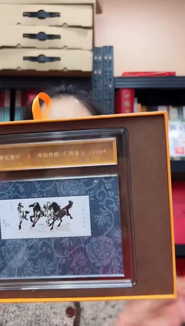 法定货币珍邮《奔马》小型张纪念版