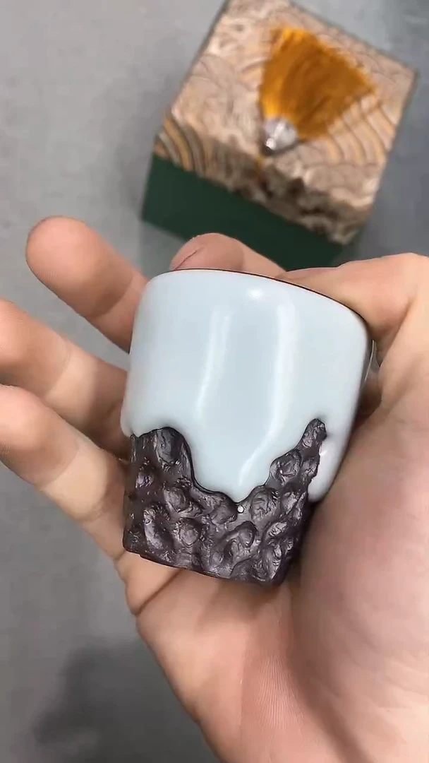 【闪购商品】瓷片陶瓷茶器孤品蓝