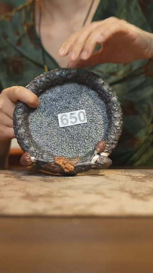 陶瓷茶器茶具壶承650