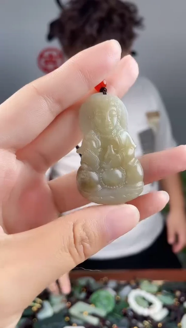 和田玉未镶嵌颈饰拍一发一，多样性发货