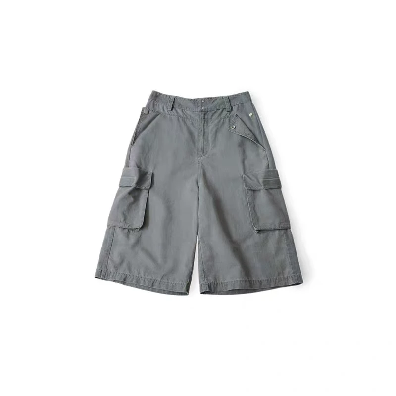 manzanilla 做旧水洗口袋七分裤25年春夏LK25SS040153——1080