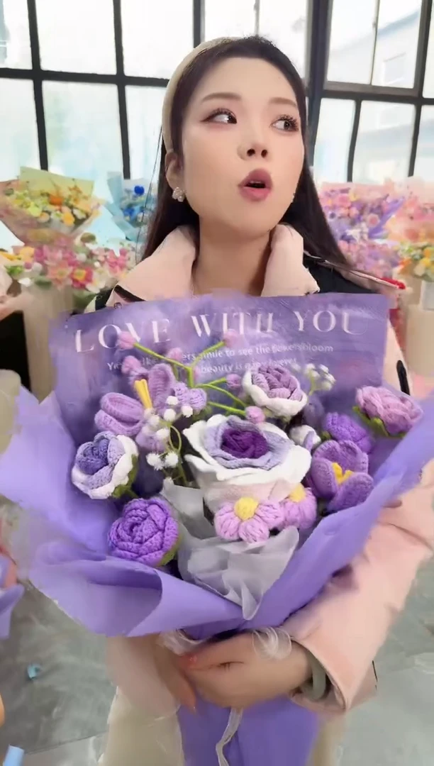 非遗手工定制花束，孤品清仓！